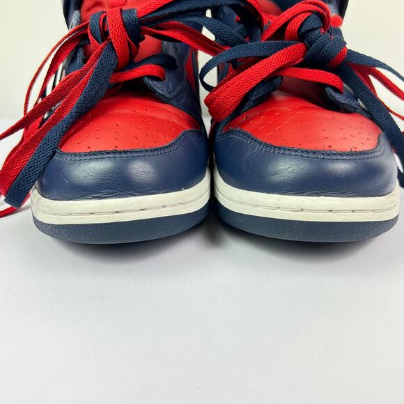 Nike x Supreme Dunk SB High "By Any Means" Red/Navy size 10.5 Style DN3741-600 - Picture 6 of 16